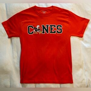 Miami Hurricanes Champion Sebastian Tee Size M